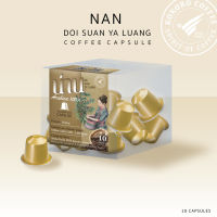 กาแฟเเคปซูล น่าน ดอยสวนยาหลวง for Nespresso , Xiaomi ( Stone fruit , Caramel , Long sweet after test ) 10 Capsules