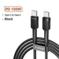 สาย Usb Type C Toocki สำหรับชาร์จ100W โทรศัพท์แอนดรอยด์ Samsung Xiaomi เร็ว66W Huawei Usb-C