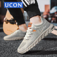 UCON รองเท้าตาข่ายระบายอากาศสำหรับผู้ชาย,ใหม่ฤดูใบไม้ผลิและฤดูร้อนรองเท้ากีฬาผู้ชายแบบลำลองได้รับความนิยมแฟชั่นกลางแจ้งแนวสตรีท