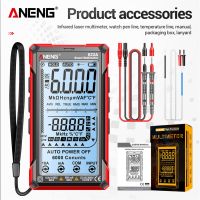 ANENG 622A Intelligent Multimeter with Laser Lamp Digital Multimeter 6000Counts AC/DC Voltage Tester Electrical Tool Electrical Trade Tools Testers