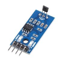 เซนเซอร์แม่เหล็ก Hall Sensors Module 3144E Hall Switch Speed Magnetic Swiches Speed Counting Sensor Module For Arduino Smart Car