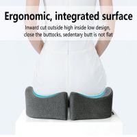 Memory Foam Seat Cushion Orthopedic Pillow Coccyx Office Chair Cushion Support Waist Back Pillow Car Seat Hip Massage Pad Sets