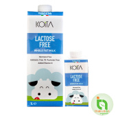 Sữa bò nguyên kem hữu cơ lactose free Koita