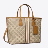 BagKSKUENDUJEE Monogram กระเป๋าสะพายไหล่ Tory ของผู้หญิงดั้งเดิม Burch สาม TB Perry