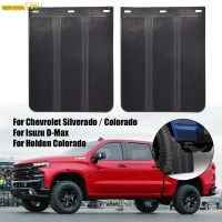 ยาง Mudflaps Mud Flaps Splash Guards Mudguards สำหรับ Chevrolet Silverado 1500 2500 Colorado ISUZU D-MAX DMAX 4X4 4WD OFF-ROAD