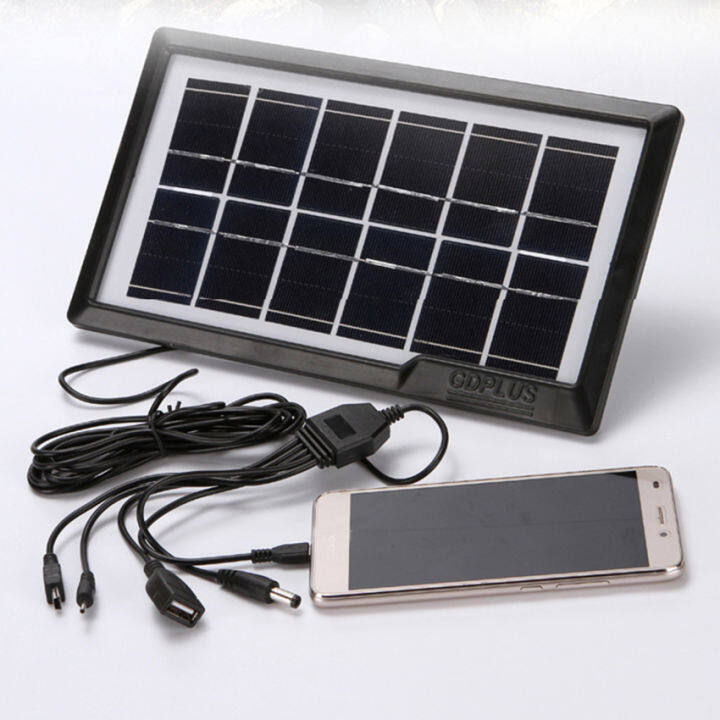 Sistem GD-10X pembangkit listrik solar panel portabel luar ruangan ...