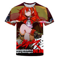 3D Magical Destroyers Mahō Shōjo Anarchy T Shirts Womenmen Prevalent T-shirts Japanese Anime Tshirts Spring and Summer Handsome