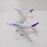 16ซม. โลหะผสมโลหะ Air France Airlines โบอิ้ง747 B747 Airbus A380เครื่องบินรุ่น AirFrance Airways เครื่องบินรุ่น Diecast เครื่องบิน #007