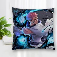 （ALL IN STOCK XZX）High quality custom anime Jui Varataya Kaisen square pillowcase zipper bedroom home pillowcase 20X20cm 35X35cm 40x40cm   (Double sided printing with free customization of patterns)