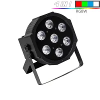 【♘COD Free Cas♘】 gewanfu1881881 6in1 Rgbwaauv 7X18W หัวไฟฉาย Led Dmx512มืออาชีพสำหรับดิสโก้ดีเจเพลงปาร์ตี้ไฟร้องคาราโอเกะไนต์คลับเวที