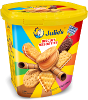 Julies Biscuits Assorted 530g จูลี่ส์ บิสกิต คละแบบ