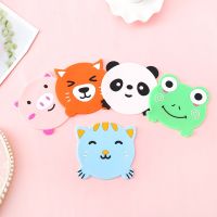 【CW】☍  5pcs Cartoon Drink Coaster Table Silicone Insulation Placemat Coasters Hot Cup Mats