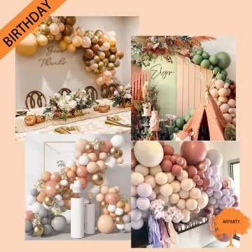 Shop Peach Balloons Gold with great discounts and prices online