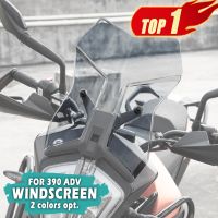 Motorcycle Front Screen Wind Shield Accessories For KTM 390 ADV Adventure 2020-2023 2022 Windshield Windscreen Air Deflector