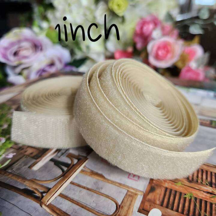 เทปตีนตุ๊กแก เมจิกเทป หรือเวลโกเทป หน้ากว้าง 1 นิ้ว (มีให้เลือกสองขนาด