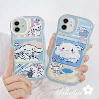 เคสสำหรับ A78 A17 OPPO A15 A15s A5s A9 A5 A53 A3s A54 A12 A93 A57 A95 A94 A72 A31 A92 A16 F9 A32 A74 A76 A96 Reno 8T 5 7 F11 6 Pro Plus Ins แฟชั่น A55เคสโทรศัพท์ลายคลื่นขอบการ์ตูนเรียบง่ายลายป้องกันซิลิโคน