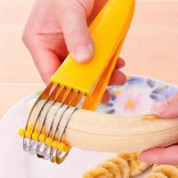 Accessories Banana Slicer Fruit Vegetable Sausage Cutter Salad Sundaes Tools