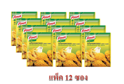 คนอร์ แป้งทอดกรอบ 120กรัม แพ็ค12ซอง