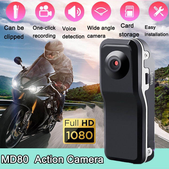 ☝Action Camera MD80 Mini HD Wireless WIFI IP Camera Hidden DIY Module