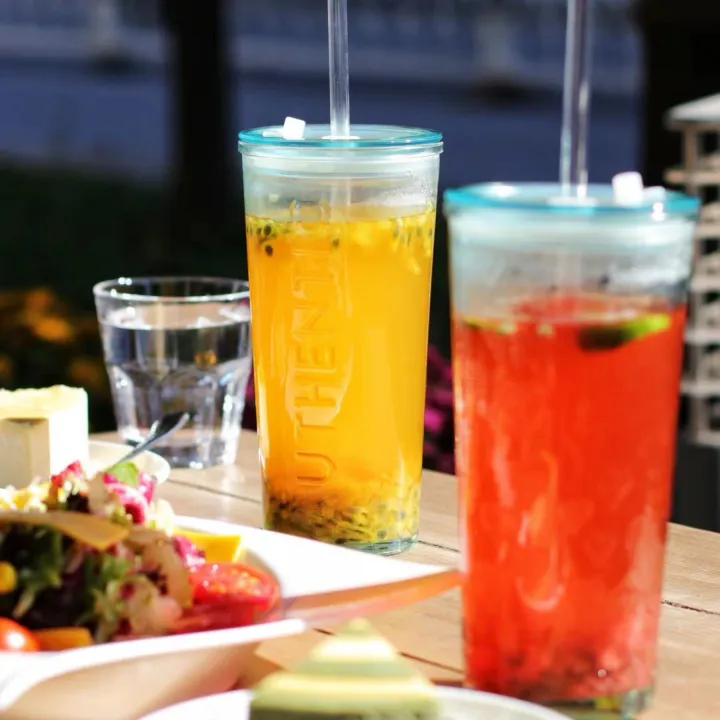 Spain imported handmade glass CocaCola authorized sippy cups, drinking