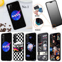 JI23 Nasa Astronaut Space Moon อ่อนนุ่ม High Quality ซิลิโคน TPU Phone เคสโทรศัพท์ ปก หรับ Huawei P10 P20 P30 Pro Lite Y5P Y6 Y6P Y7A Y8P Y9A Y8S Y9S Y7 Y9 Prime