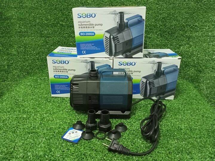 ปั๊มน้ำ-sobo-bo-2000a-ปั๊มน้ำประหยัดไฟ-ใช้ไฟเพียง-18w-ปั๊มน้ำคุณภาพยอดนิยม-ราคาถูก