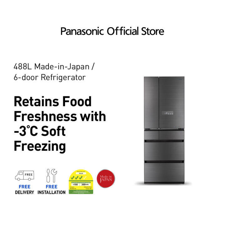 panasonic 6 door fridge