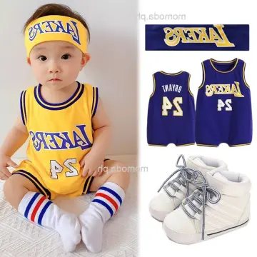 Lakers Baby Jersey Outfit