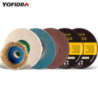 Yofidra*125x1.2x22mm  ล้อตัดจานเจียร8ชิ้นจานทรายเรียงซ้อนขนล้อเลื่อนสำหรับตัดมม. ที่เจียรมุม125และขัด