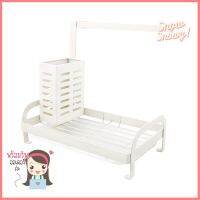 ที่วางฟองน้ำบนซิงค์ล้างจาน KECH MODISH สีขาวKITCHEN SINK SPONGE HOLDER KECH MODISH WHITE **ลดราคาจัดหนัก **