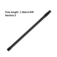 1.8-3.45m High Quality Carbon Fishing Net Fish Landing Hand Net Foldable Collapsible escopic Pole Handle Fishing Tackle