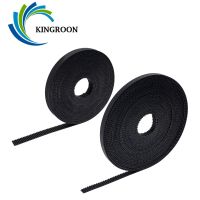 KINGROON GT2 Open Timing Belt Rubber Width 6mm 3D Printer Parts 2GT Synchronous Cotton Belts Black 3D Printer Opening Belt