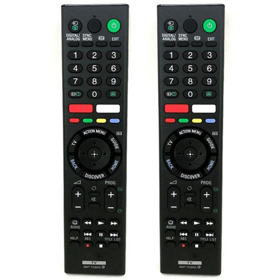 2x replacement remote control rmt-tz300a for sony tv rmf-tx200p rmf - ảnh sản phẩm 1