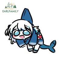 EARLFAMILY สติกเกอร์โฮลโอลีฟขนาด13ซม. รถลายการ์ตูนกระดานโต้คลื่นดีคอลสำหรับจักรยานยนต์กราฟฟิตีอุปกรณ์เสริมหน้าต่าง