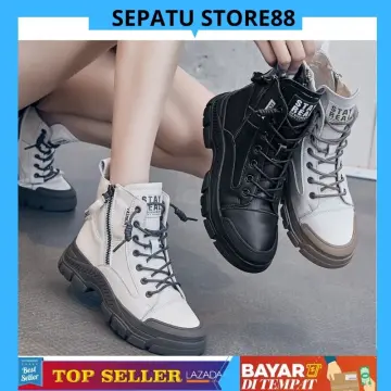 Sepatu boot outlet korea style