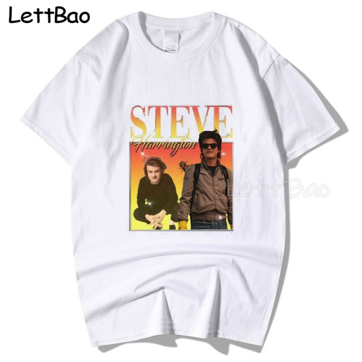 steve-harrington-hop-t-shirt-tshirts-letter-print-tees-tshirt-men-100-cotton-gildan