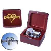 Handmade Wooden Kingdom Heart Music Box Birthday Gift For Christmas Valentines Day Special Souvenir For Lovers Childrens