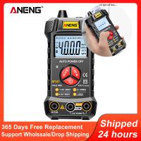 ZZOOI ANENG M167 Digital Mini Multimeter Tester Auto Multimetro True Rms Tranistor Meter with NCV Data Hold 4000counts NCV Flashlight