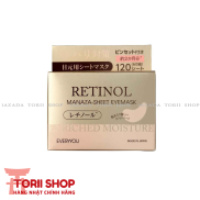 Mặt nạ mắt MANAZA SHEET EYEMASK EVERYYOU Retinol giúp mờ nhăn