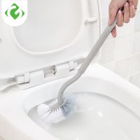 ✟☂ 1PC Dead Corner Cleaning Double Side Curved Plastic Brush Toilet Bathroom Long Handle Cleaning Brush GUANYAO