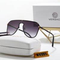 HOT”【พร้อมกล่อง】Versace-แว่นตากันแดดต้นฉบับลดราคาผู้ชายโพลาไรเซอร์ป้องกันรังสียูวี Unisex แว่นตากลางแจ้ง V1