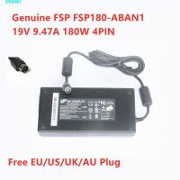 (ใหม่-ต้นฉบับ)☋☏FSP180-ABAN1 FSP ของแท้19V 9.47A 180W 4PIN อะแดปเตอร์ AC ABAN2 FSP180สำหรับชาร์จไฟ9NA1800700 9NA1800720 X511 P150 CLEVO