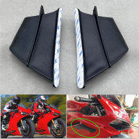 สำหรับ DUCATI Panigale V4S V4R V2 Supersport S 1198 S 939 959 1299รถจักรยานยนต์ด้านหน้า Fairing Aerodynamic Winglets Dynamic Wing Kit