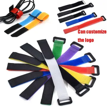 Fishing Rod Strap Reusable Velcro Reverse Cable Tie Fishing Rod