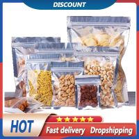 【DT】 hot  100 Pcs Clear Aluminum Foil Bag Self Seal Packing Food Bag Retail Resealable Baking Packaging Bag Pouch