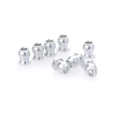 Ready Stock 8Pcs/set Link Rod Metal Ball Bearing Ends Joint Bolt Replacement Parts for 1/10 1/8 RC Crawler/Truck/Off-road Car Toy