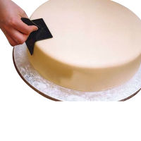 Cake Smoother Paddle Right Angle Tool Plastic Kitchen Utensil Fondant Sugar Craft Polish Finisher Decor Solid Color Bakeware