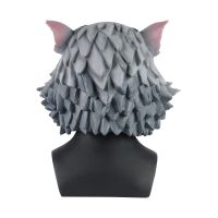 Demon Slayer Hashibira Inosuke Wild boar head cosplay Halloween