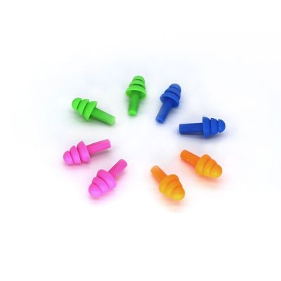 【CW】✈㍿  1 Pairs Silicone Ear Plugs Sound Insulation Protector Anti-Noise Snore Sleeping Earplugs Noise Reduction