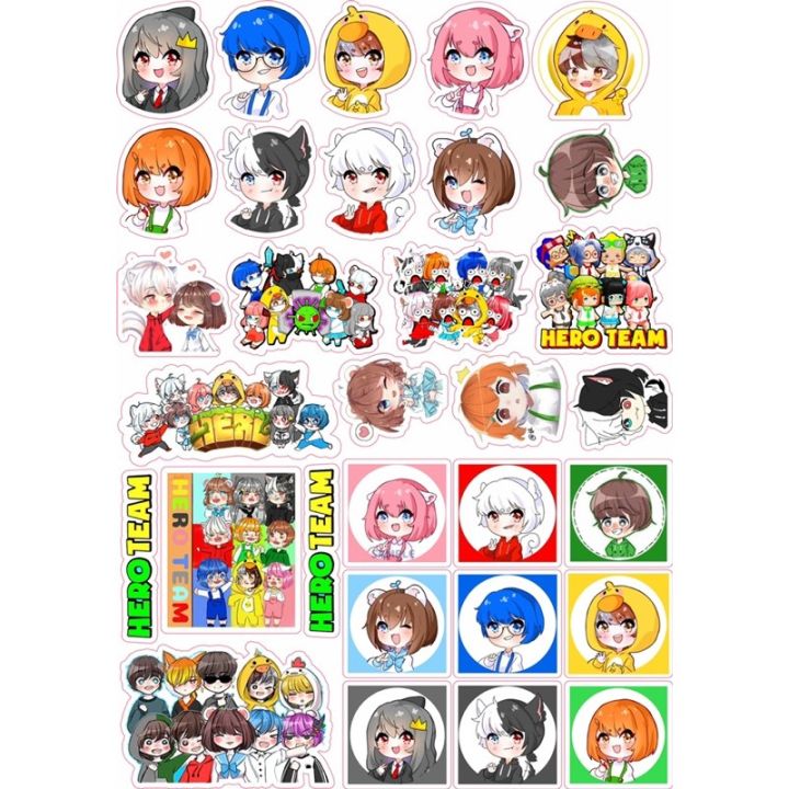 Sticker khủng long vàng qoobee 3060 hình ép lụa khác nhau hình dán qoobee  ong vàng cute  Lazadavn